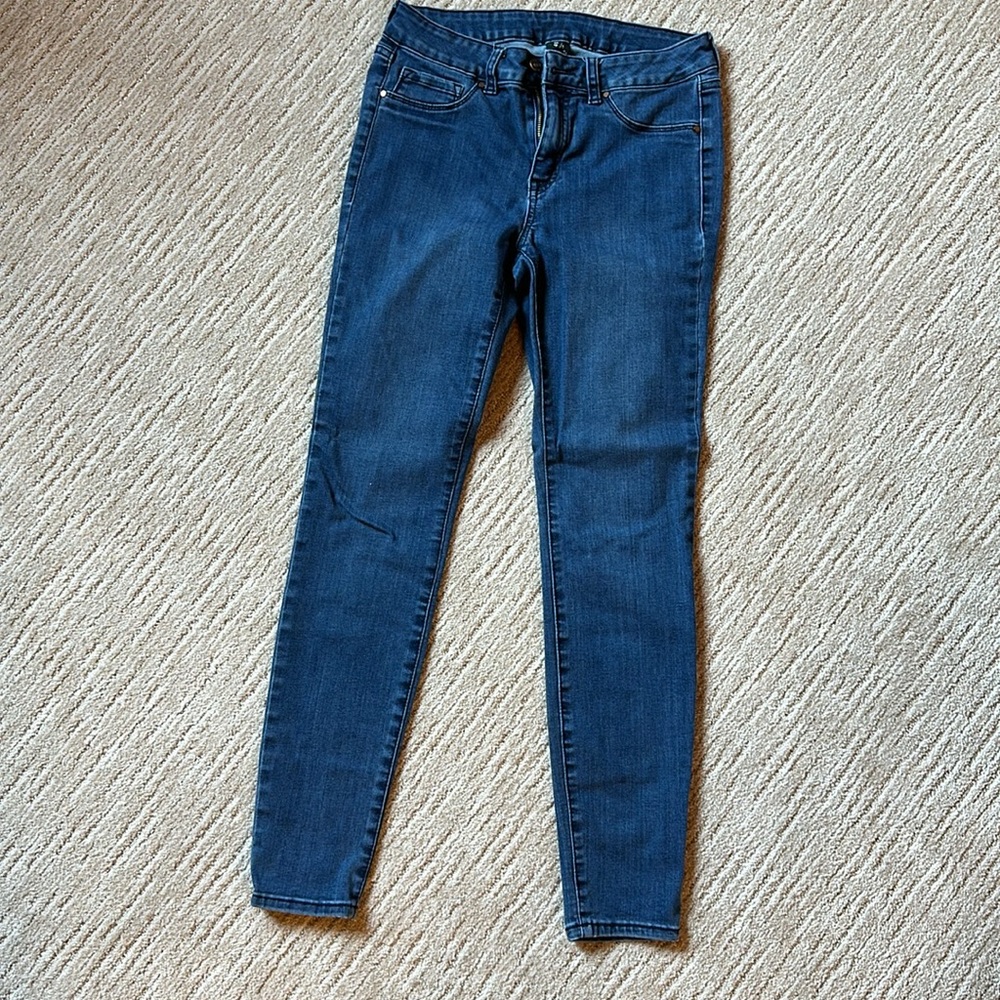 Rewash Women’s Skinny Jeans, Ankle Cut, Size 7